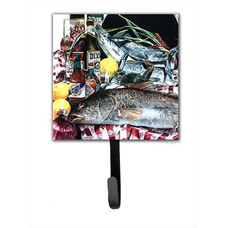 Carolines Treasures Fish And Beers From New Orleans Leash Holder Or Key Hook 1001SH4
